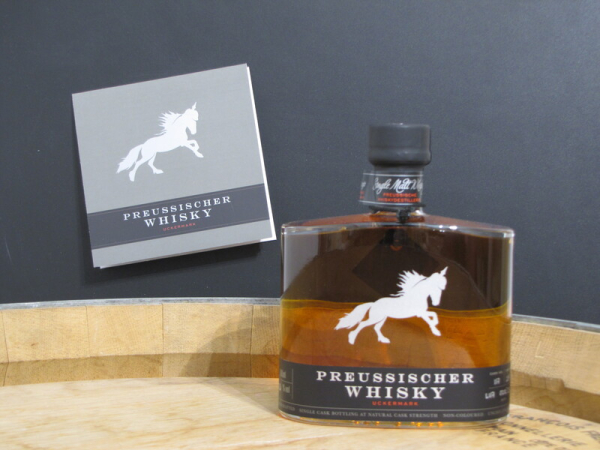Preussischer Whisky mit Booklet