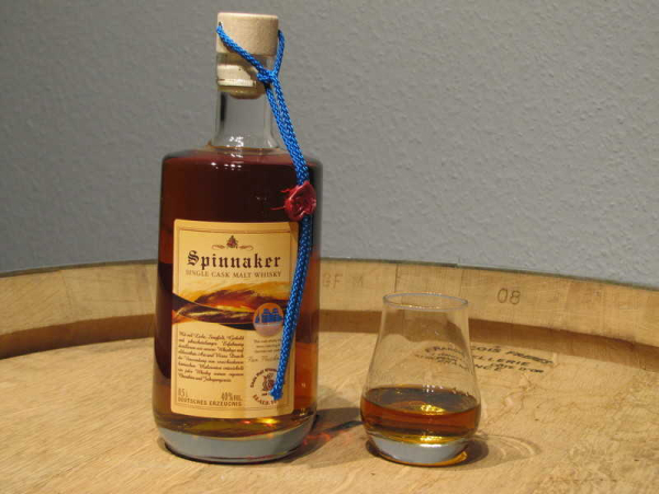 Spinnaker - der Whisky - für den segeltörn!