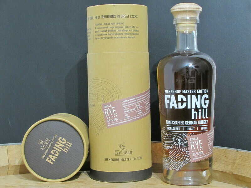 Bild: Fading Hill Rye