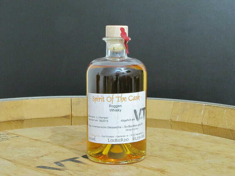 Spirit of the cask - Roggen Whisky